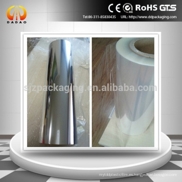 Tratamiento Corona Transparent Roll Clear PET Film